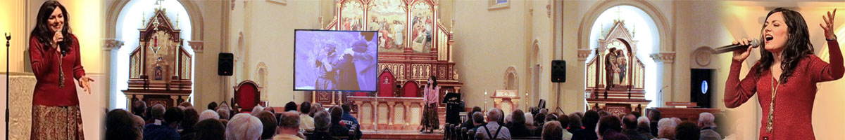 Catholic singer Donna Cori Gibson